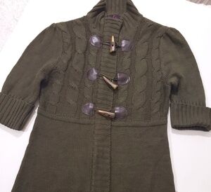 🌸"Takeout" Girl's Knitted Sweater Dress